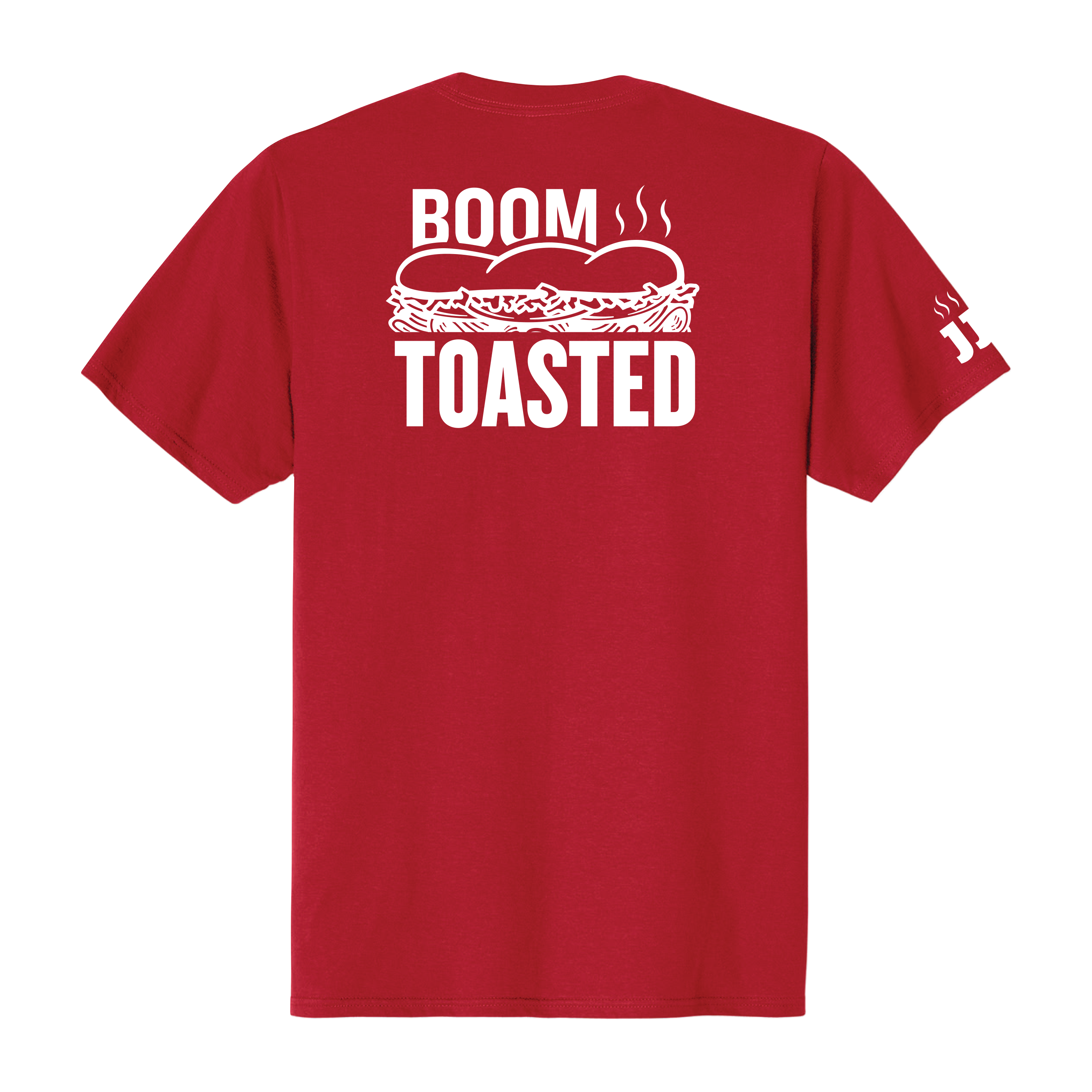 Jimmy John's Boom.Toasted. Tee - Classic Red